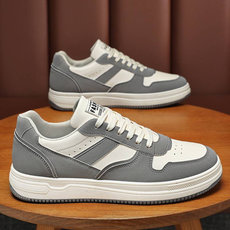 2025 Designer s New Breathable White Shoes For Outdoor Sports Fashionable And Multifunctional Thick Soled Casual Men s Minimalist Board Shoes