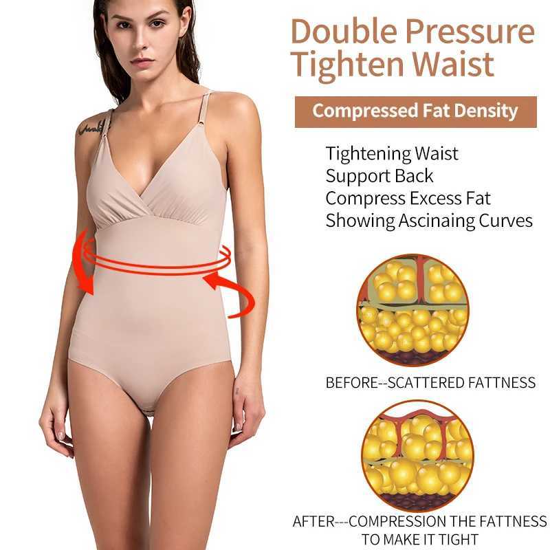 New Bodysuit Shapewear Women Smooth Body Shaper Tummy Control Corset Top Abdomen Belly Flat Postpartum Waist Trainer FashionXJ250304