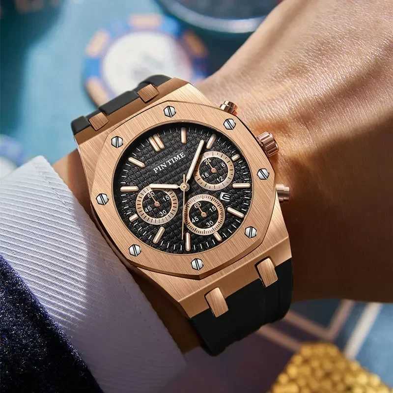 Mens Top Brand Classic Busin New Quartz Wrist Fashion Luxury Mens es Waterproof Designer Luxury Sport ClockXJ250304
