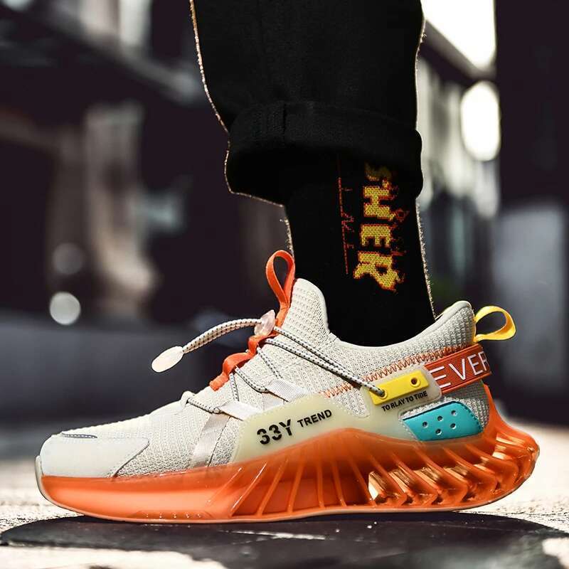 2025 Men Sneakers Male tennis shoes Trainer Race Breathable fashion loafers running Shoes for men