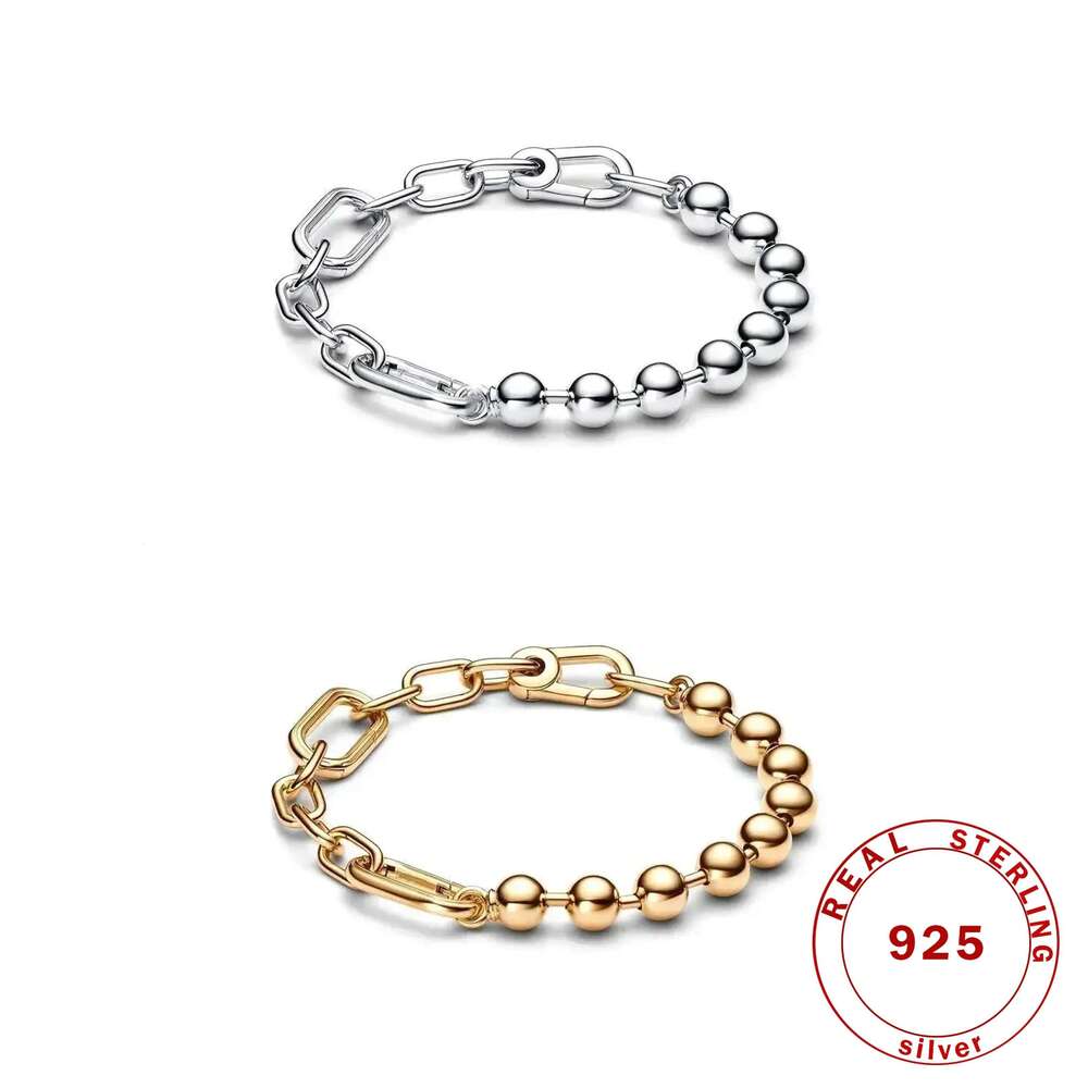 2025 new ME collection Bracelets for women 925 sterling silver bracelet fit charms beads DIY for women Men gift wholesale