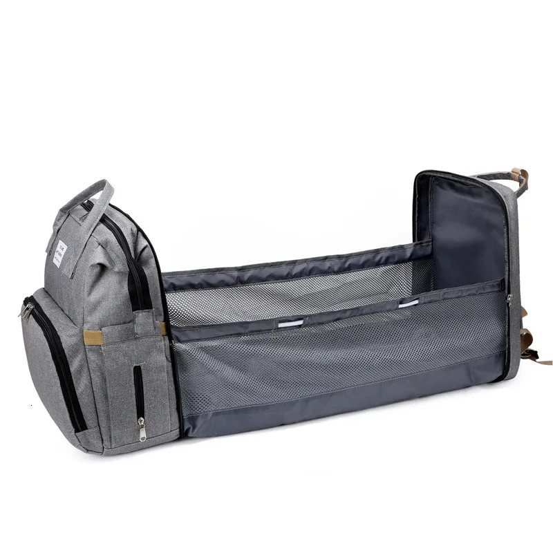 Baby Nappy Changing Bags Changing Station Portable Baby Bed Travel Bassinet Folding Crib Shade Cloth Changing Pad Waterproof 250304