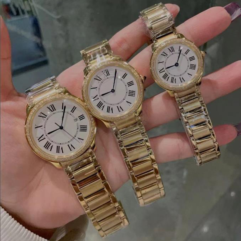 AAAA+ 29~36mm New Luxury lovers Watches fashion designer watch clean factory Automatic Quartz Movement Watch Men's Business Everyday Watch Sapphire Crystal