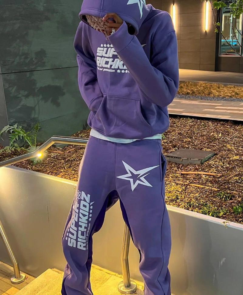Men's Tracksuits Spring Summer Men Cargo Pant Trendy Doodles Street Trend Letter Printing Harajuku Hip Hop Style Woman Joggers
