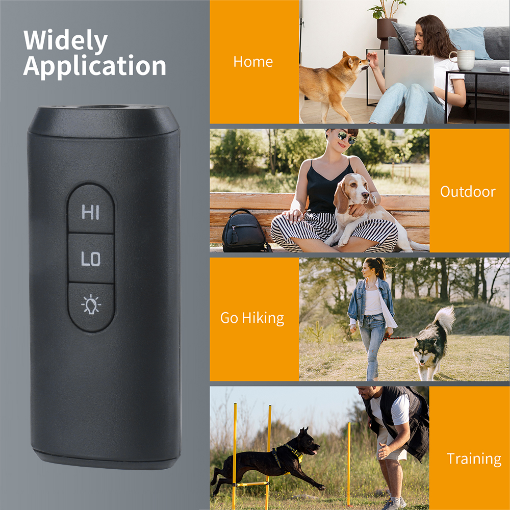 Ultrasonic Dog Repeller Pet dog Repeller Suppressor Anti Bark Outdoor Anti Noise Dog Tools Dog Training Device Pet Products