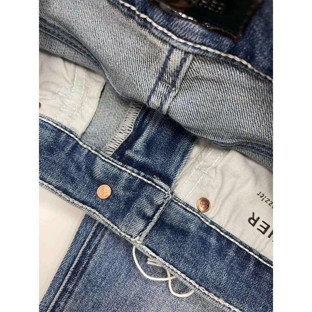 High Quality Women High Waist Slim Jeans Fashion Casual Denim Ankle-Length Pants