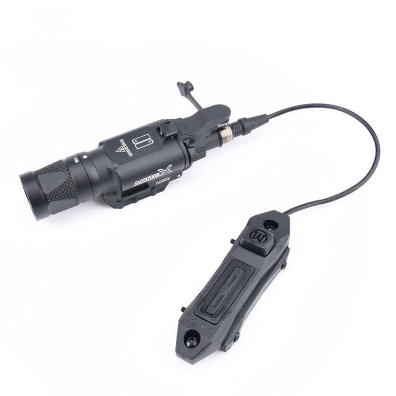 WADSN Tactical X300 X300U Flashlight Metal Pistol Lights MLOK Hunting Weapon Scout Light with Dual Function Prure Switch TapeXJ250303