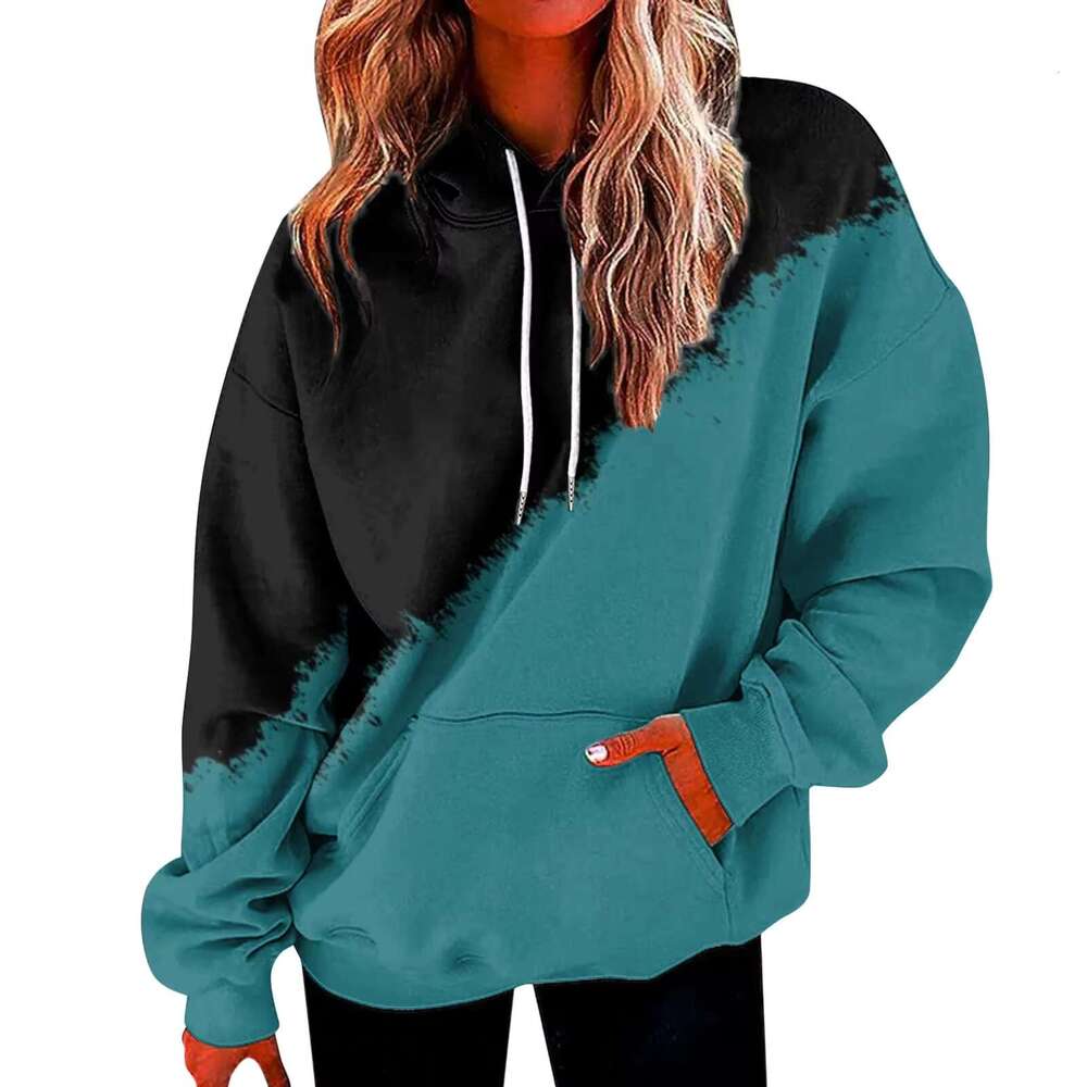 Women's With Hoodies & Sweatshirts Sleeved Long Hood Sweatshirt Pullover Ladies Hoodie