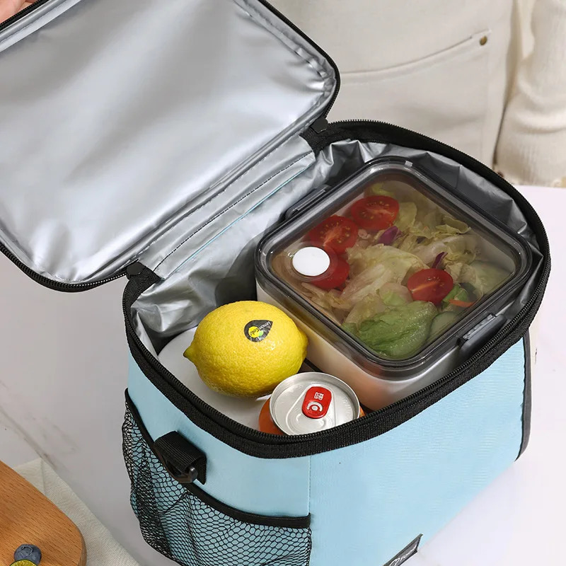 Insulated Lunch Bag Large Lunch Bags For Women Men Reusable Lunch Bag With Adjustable Shoulder Strap 250228
