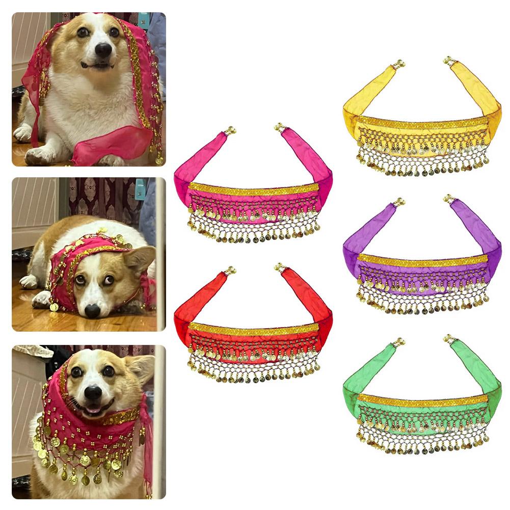 Dog Booty Shake Dance Booty Towel Decoration Pet Clothes Hip Wrap Pet Dance Scarf Belt Dancing Skirts Clothes Belly