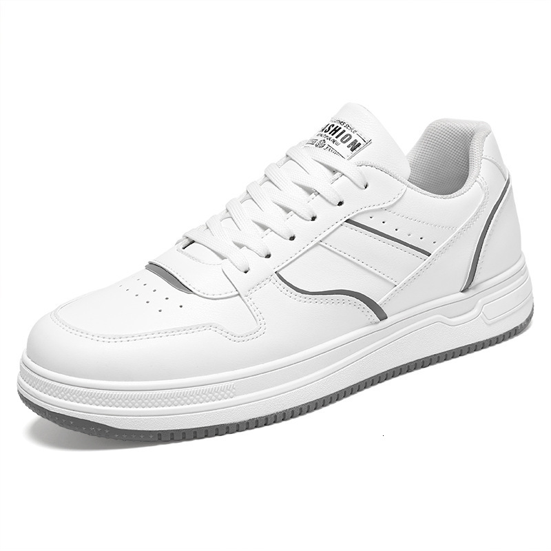 2025 Designer s New Breathable White Shoes For Outdoor Sports Fashionable And Multifunctional Thick Soled Casual Men s Minimalist Board Shoes
