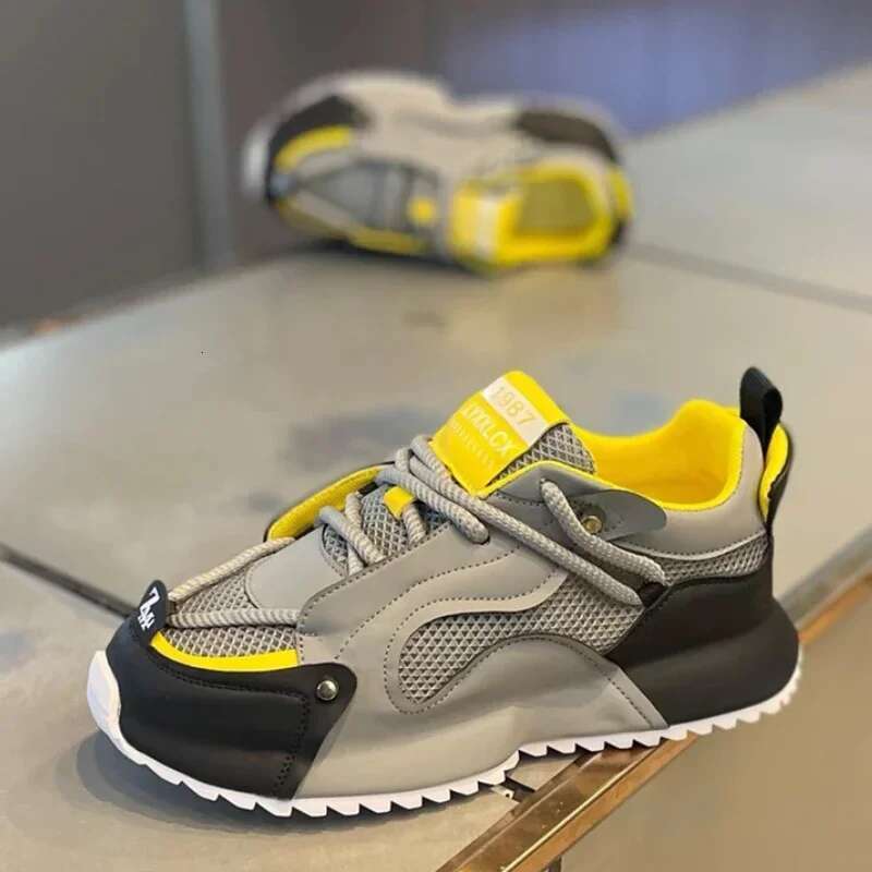 Sneakers Designer Platform Running Male Fashion Non-slip Sport Thick Soles Breathable Men Tenis Shoes New