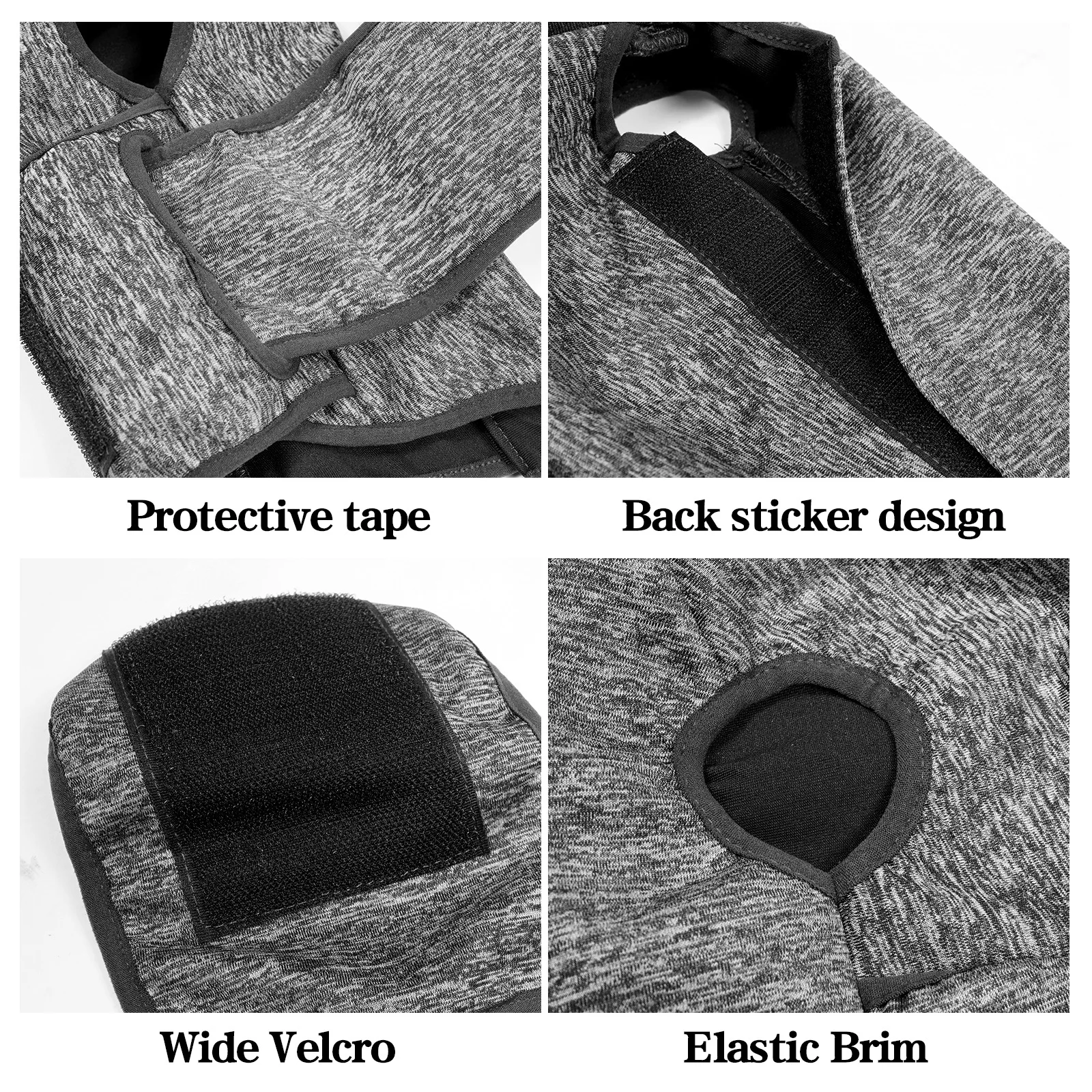 Cats Clothing Anxiety Jacket Thunder Stress Anxiety Relief Coat for Pet Emotional Comfort Clothes Safety Vest Recovery Suit