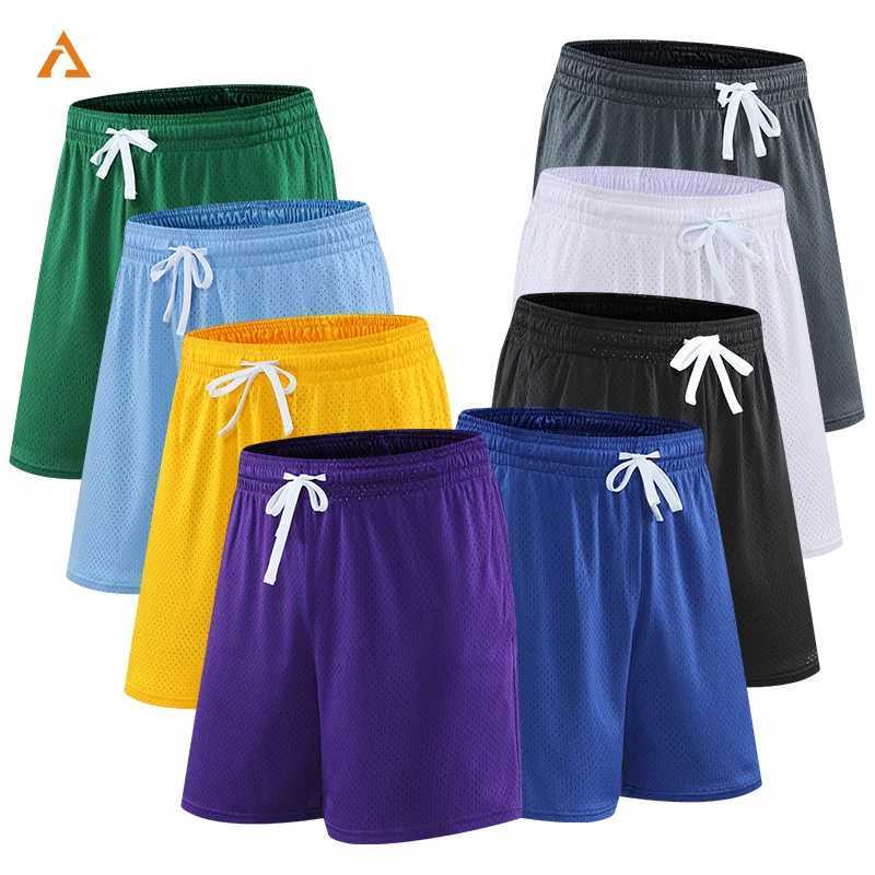 New Casual Basketball Shorts Mens 2024 Summer Mesh Running Gym Sports Shorts Breathable Quick Dry Outdoor Training Shorts 9924T250304