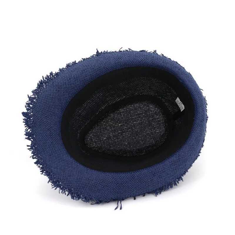 New Str Sun Hat Mens Panama Cs Summer Style Sun Hat Beach Holiday Classic Mens Hat and Cs H5XJ250304
