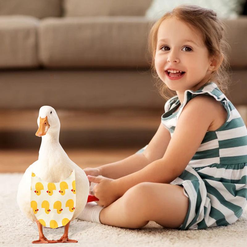 Pet Supplies Printing Washable Duck Diaper Chicken Duck Diaper Adjustable Nappy Clothes Bowknot Design With Elastic Band