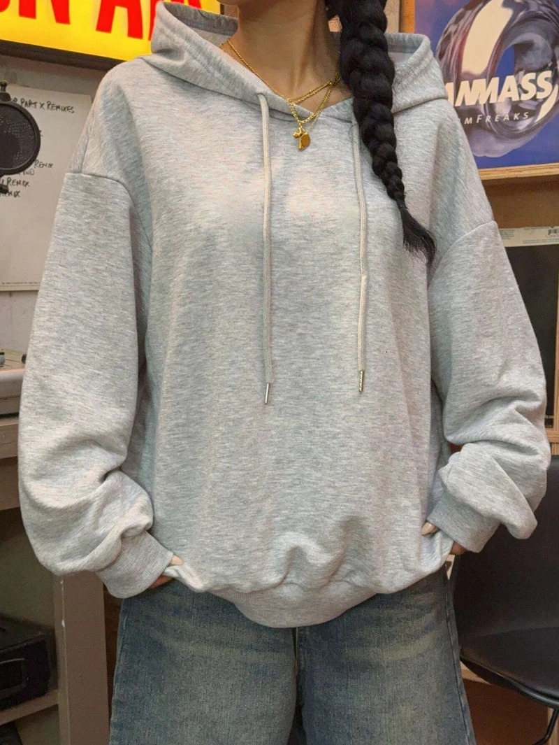Casual Womans Hoodies Leopard Pentagram Pattern Printing Pullovers Loose Pocket Warm Fleece Sweatshirts Autumn Female Clothing 250304
