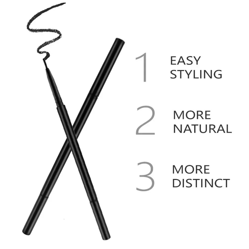 Custom Bulk 6color Eyebrow Pencil Private Label 1.5mm Ultra-thin Brow Double-headed Waterproof Sweatproof Long-lasting Makeup 250222