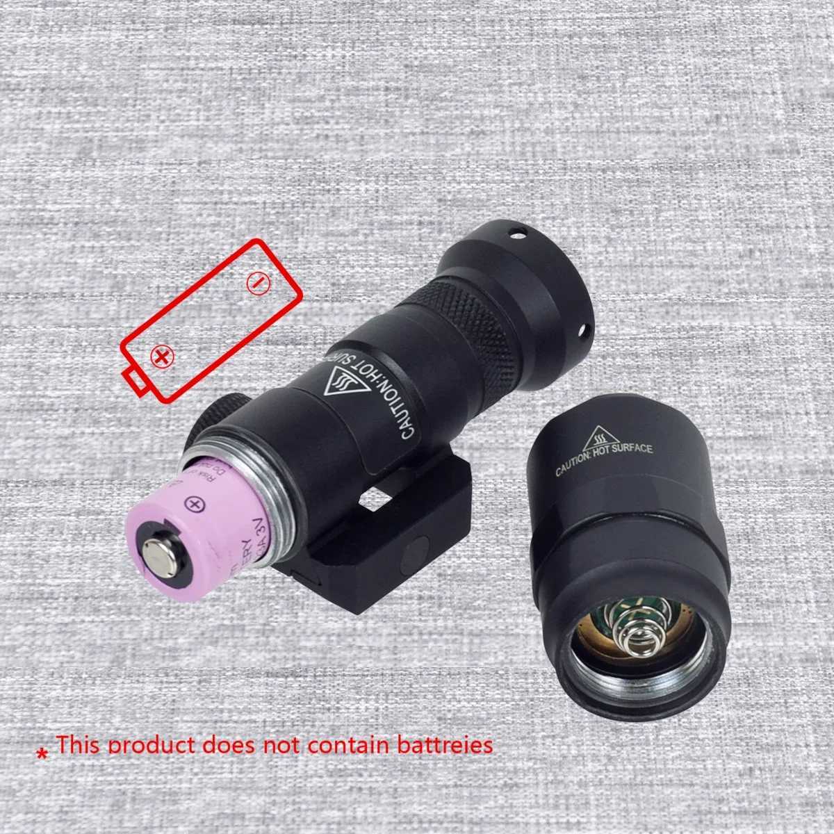 Tactical Metal M300 M300B M300C Airsoft Weapons Gun Light Hunting Flashlight Torch With Dual Function Prure SwitchXJ250303