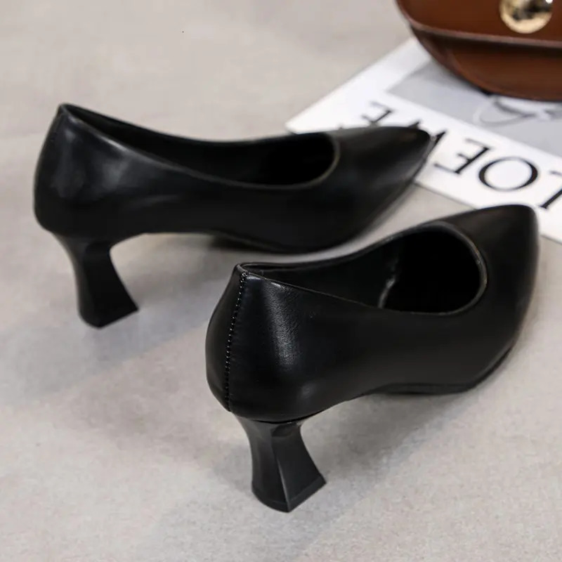 High Heels Pumps Women Shoes Stiletto Woman Party Wedding Shoes Kitten Heels Plus Size 35 - 44 250228