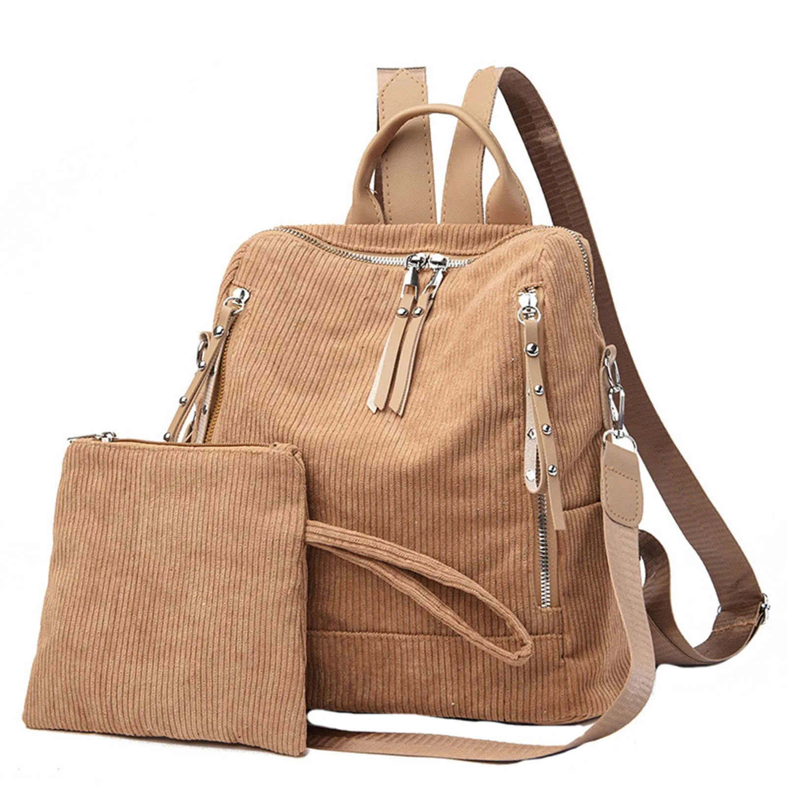 Ship from US Carrying Bag College Style Student Outfit Book Backpack Outdoor Harajuku Chic Fashion Retro Unisex High Street 250304FBB