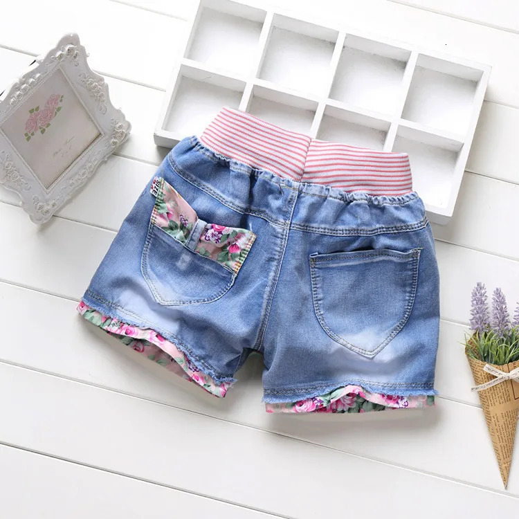 Girls Denim Shorts Teenagers Summer Lace Short Pants Kids Beach Clothes Childrens Shorts For Teenage Girls 250304