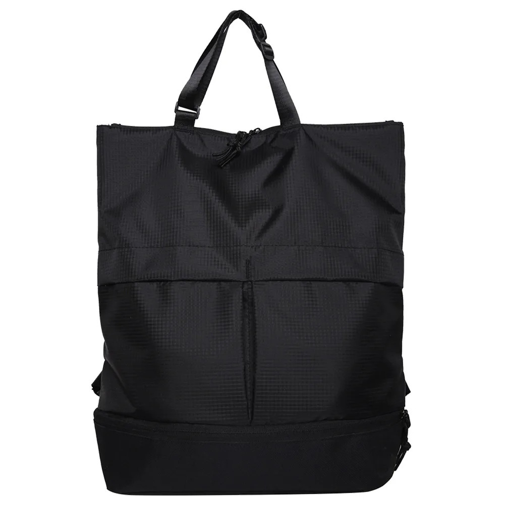 Ship from US Unisex Leisure Handbag Lightweight Women Men Carry On Backpack Large Capacity Solid Color Multifunctional Versatile Outdoor Bag 250304FBB