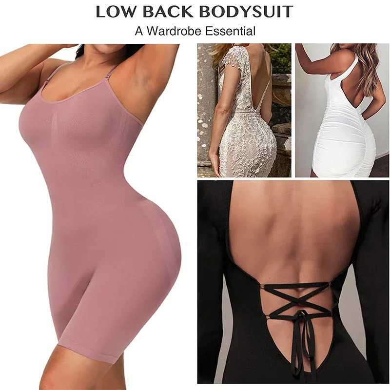 ruliA Fajas Colombianas Bodysuits Shapewear Seamless Waist Trainer Body Shapers Women Tummy Control Panties Butt Lifter CorsetXJ250304