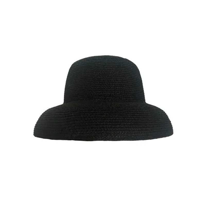 2024 Sun Hat Womens C Hats for Women Summer Str Hat Sun Protection Hats Wide Brim Vintage Protection Fashion Str VisorXJ250304
