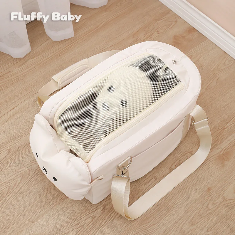 New Cat Backpack Outdoor Car Pet Bag Travel Car Dog Kennel, Car Center Console, Safety Seat, Small Pet Handbag Cat Bag 2024
