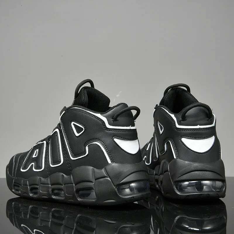 2024 Summer New High Top Sh ock Absorbing Basketball Casual Sports Large Men's Sh oes