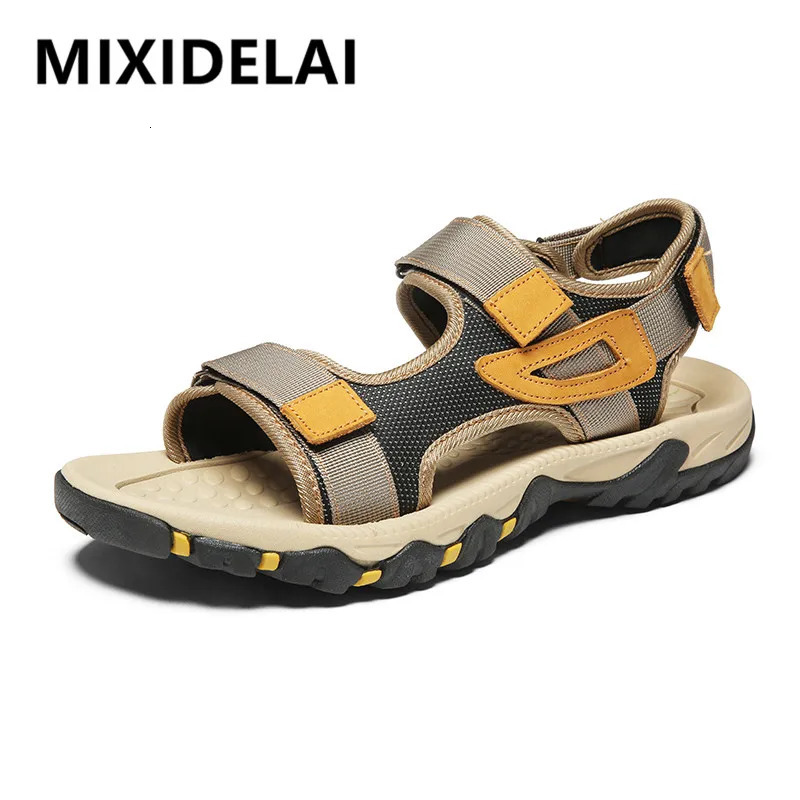Big Size Summer Comfortable Outdoor Mens Sandals Lightweight Men Shoes For Male Casual Shoes Water Walking Soft Beach Sandals 250303