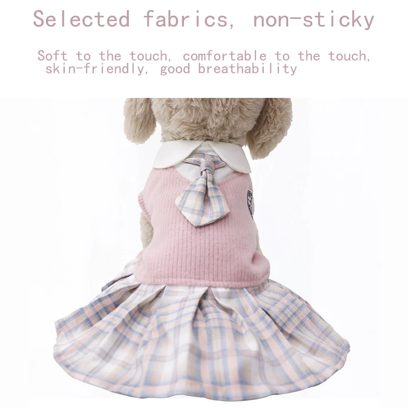 Pet Clothing, JK Small Skirt, New Cute Style