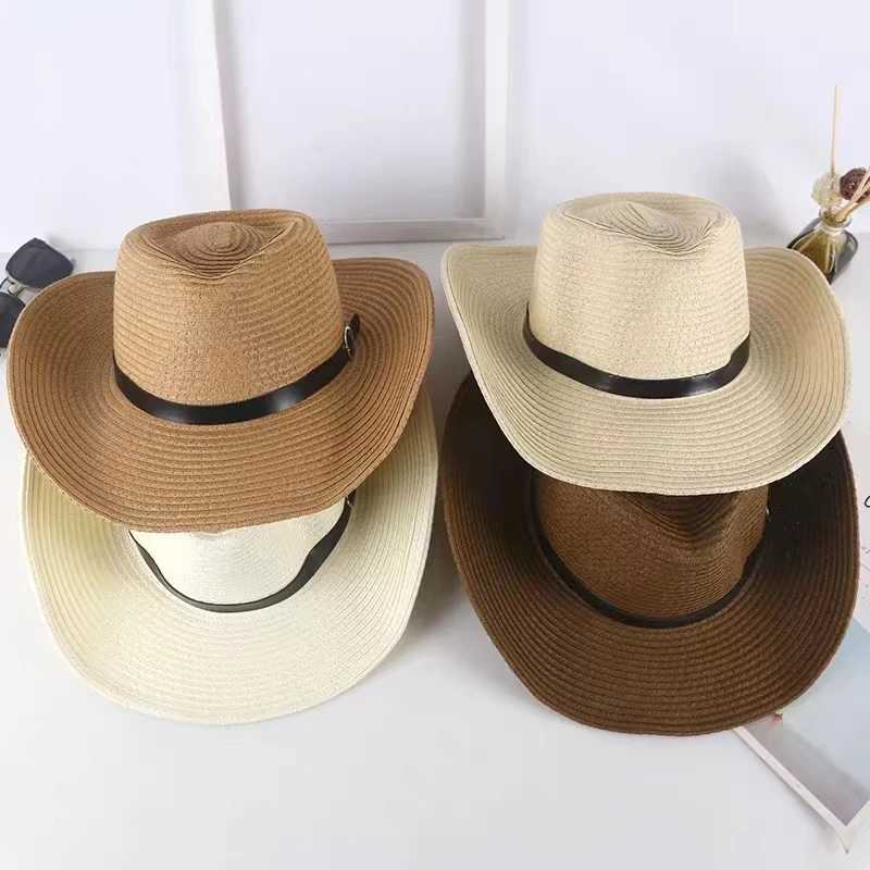 New oversized 62cm foldable jazz Str hat for men and women summer beach tie Sunscreen outdoor sports sun hat wholesaleXJ250304