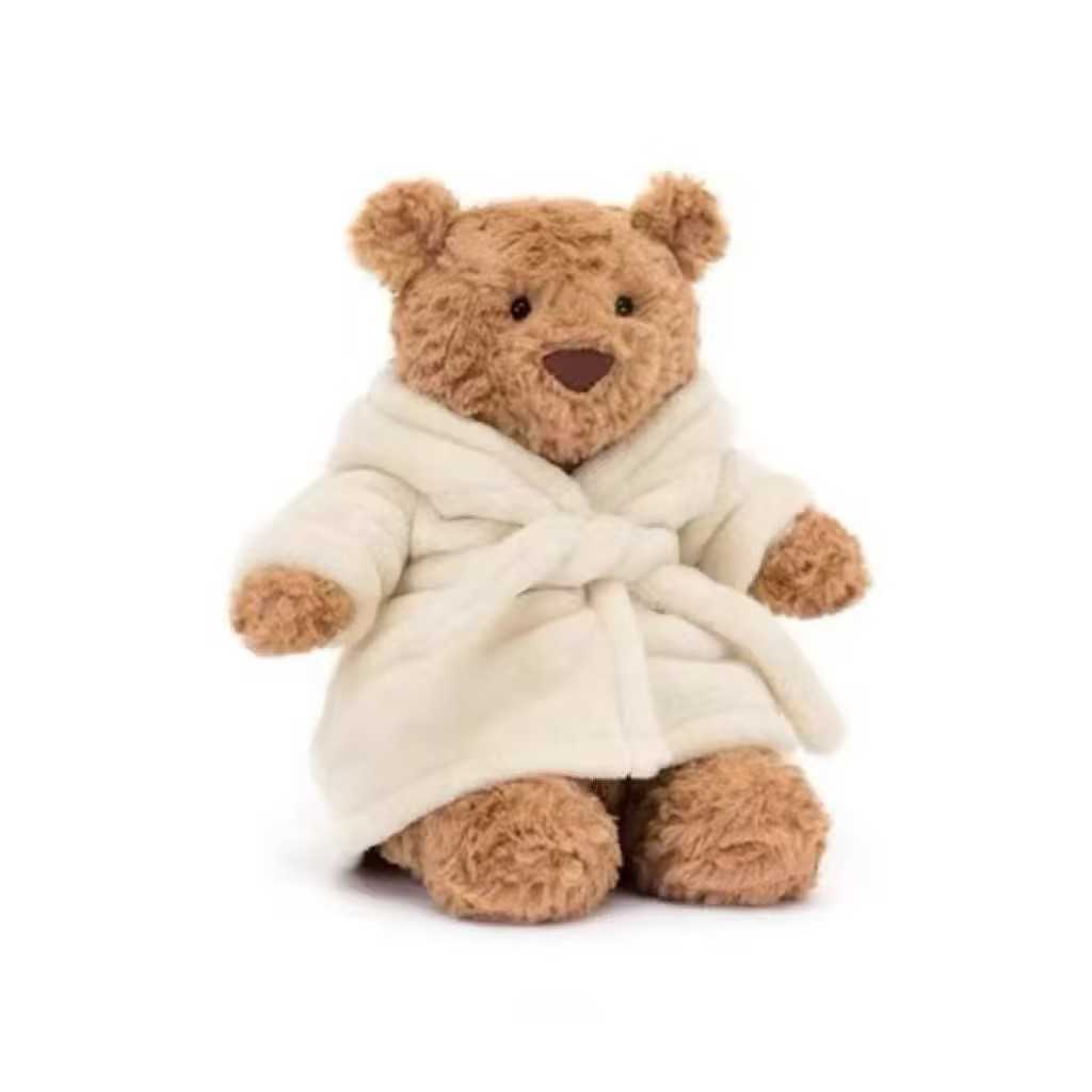 JC Same Style Bathrobe Barcelona Bear Doll Bear Bathrobe Detachable Plush Doll Cute Animal Shaped Toy