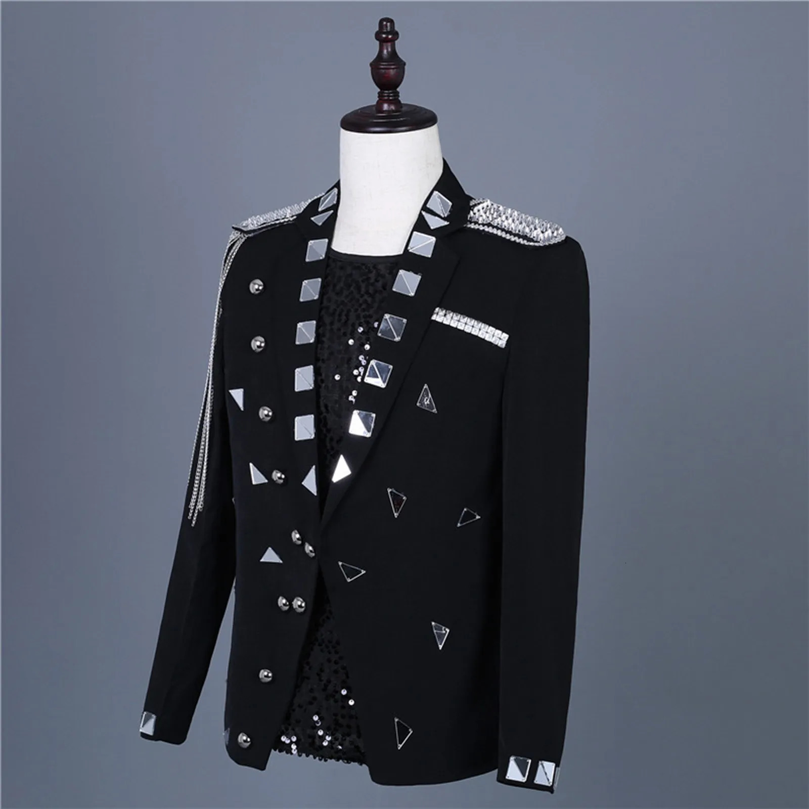 Mens Casual Business Fashion Suit Jacket Male Slim Fit Coat Banquet Dress Wedding Performance Suits Trend 250304