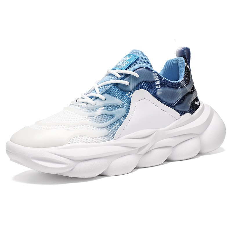 Summer Designer 2025 New Breathable Mesh Men s Fashion Versatile Thick Bottom White Shoes Outdoor Sports And Leisure Multi Functional Shoes