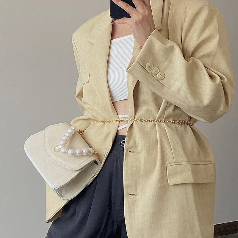 Vintage Small Square Shoulder Bag for Women Pearl Chain Ladies Tote Handbags Evening Clutch Purse Fashion Female Crossbody Bags 250228