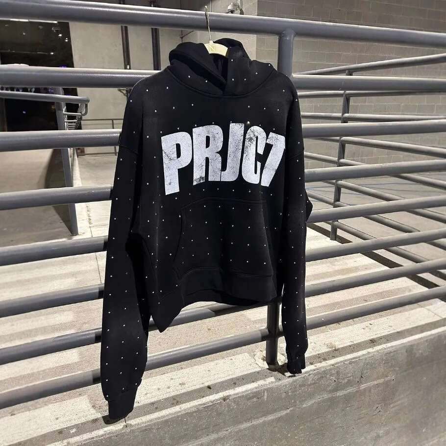 Fashion New American Letter Printed Men's and Women's High Street Hoodie