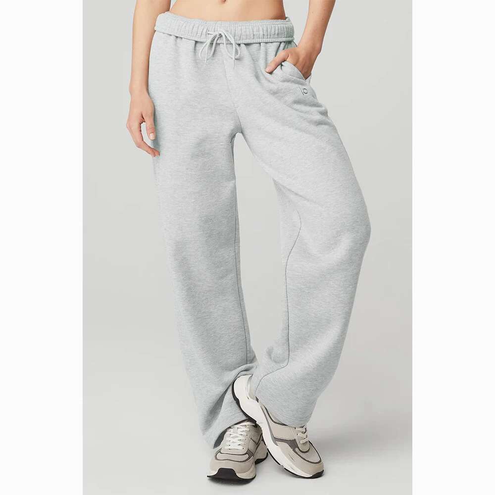 LO Yoga Accolade Sweatpant Women's Loose Straight Wide Leg Outdoor Casual Tracksuit Pants