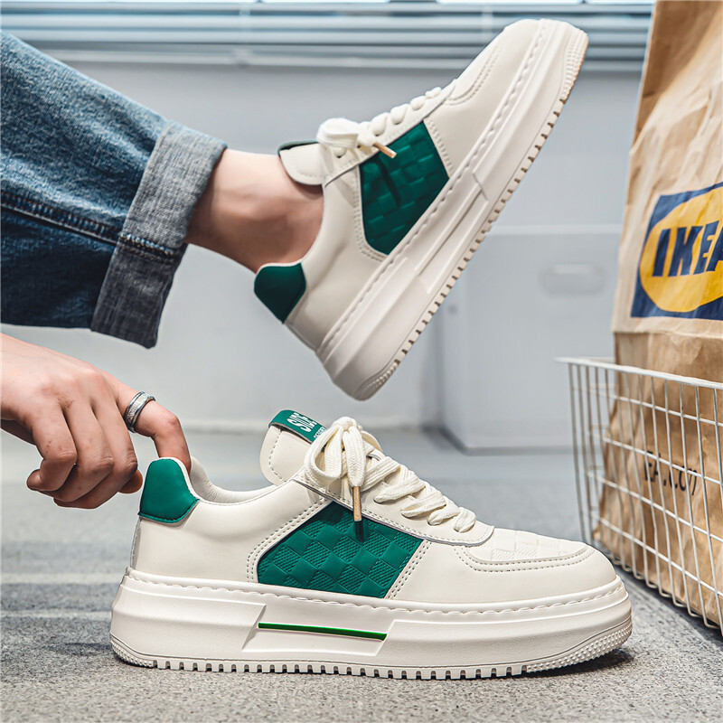 2025 Autumn/winter New Light Luxury Youth Thick Bottom Casual White Sports Shoes Trendy Fashion High End Multi Functional Sports Board Shoes Designer 