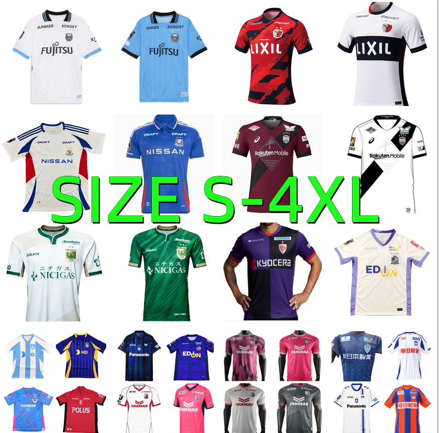 2025 2026 J1 League Soccer Jerseys Vissel A.INIESTA Japan Football Shirts 25 26 Yokohama F. Marinos RYO Kashima Antlers Sanfrecce Hiroshima Home Away Men Uniforms