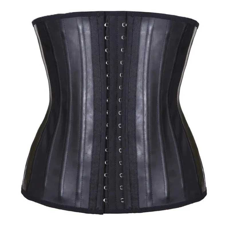 Latex Waist Trainer Corset Women Belly Slimming Belt Body Shaper 25 Steel Boned Waist Cincher Fajas Colombianas ShapewearXJ250304