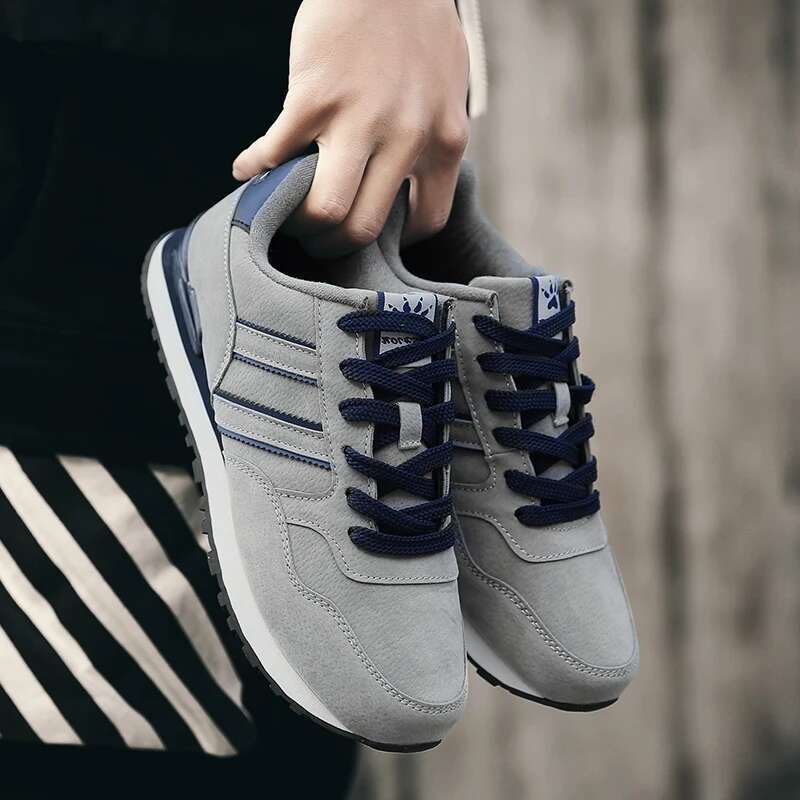 High Quality Men's Sneakers Leather Casual Autumn 2022 New Breathable Men Shoes Tenis Male Flat Shoe atillas Hombre