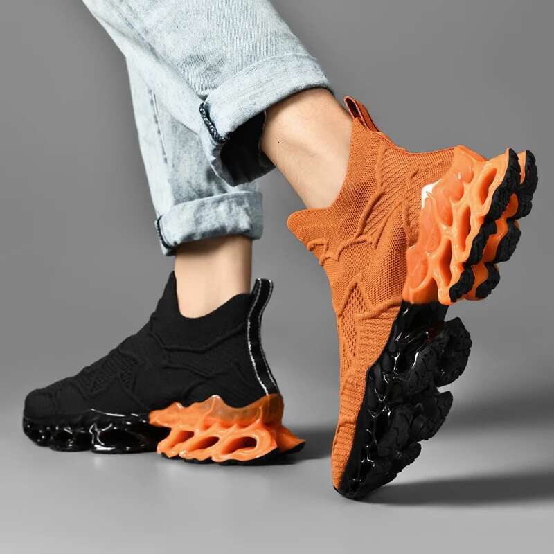 Sneakers Male casual Mens tennis shoes Trainer Race Breathable fashion loafers running Shoes