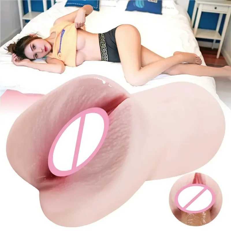 New Arrival QUBANLLV Shape Male Masturbator Pocket Simulation Vagina Doll Aircraft Cup Onahol Sex Toys for Men 18+ Z250304