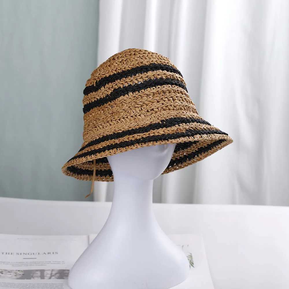 Patchwork sun hats C female Womens hat Summer hat womens summer hat 2022 luxury brand womens cs beach hat visor str hatXJ250304