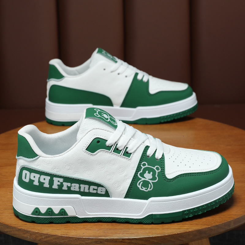 Summer Designer s New Breathable 2025S White Shoes Trendy And Versatile Thick Soled Men s Sports And Leisure Fashionable Board Shoes