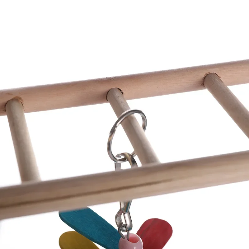 Bird Toy Ladder, Swing, Lifting Ring, Bird Biting Equipment, Peony Parrot Toy Pet Toys