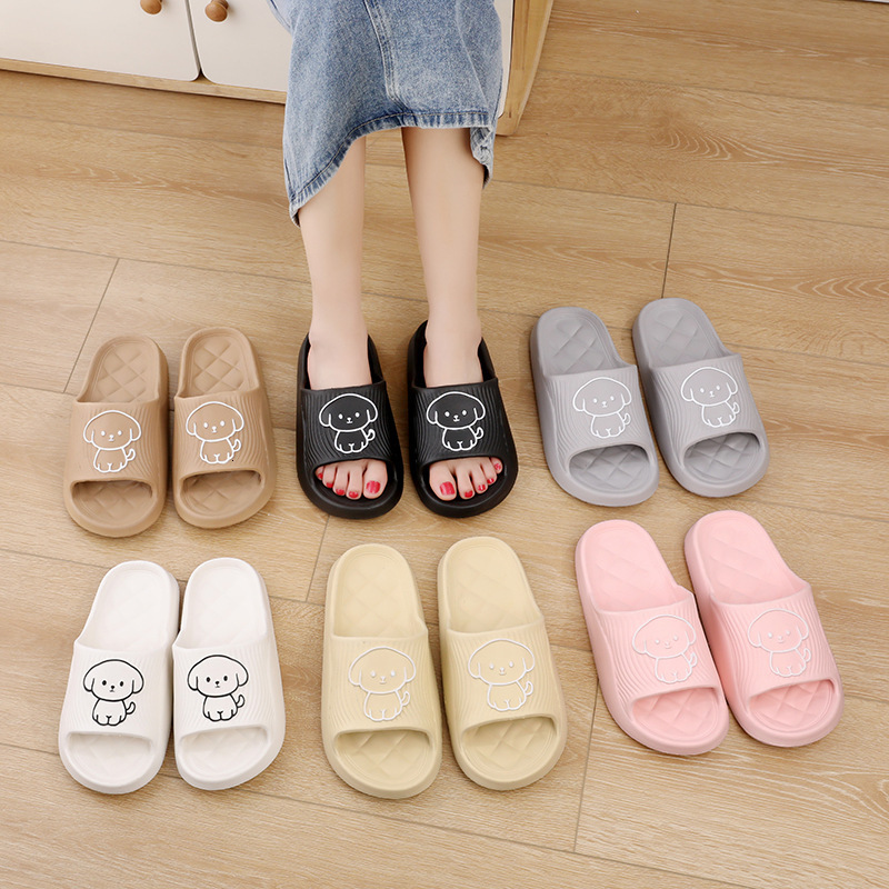new Thick soled women's summer couple's shoes non slip shower, men's designer sandals bathrooms